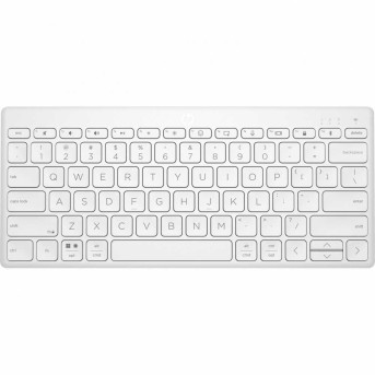 Клавиатура BT HP 692T0AA 350 Multi-Device Compact Wireless Keyboard - White - Metoo (1)