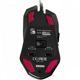 Мышь Bloody W60-Max, Stone Black, оптическая 10000CPI, 180 см, USB в Metoo.kz - Metoo (2)