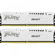 Модуль памяти Kingston Fury Beast White EXPO KF556C36BWEK2-64 DDR5 DIMM 64Gb KIT (2x32) 5600MHz CL..