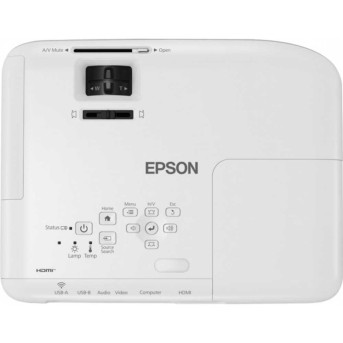 Проектор Epson EB-W06, 3LCD, 0.55", LCD/WXGA, 1280?800, 3700lm, 16:10, 16 000:1, HDMI, USB Type A,B в Metoo.kz - Metoo (5)