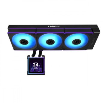 Водяное охлаждение для CPU Lian Li HydroShift II LCD-S 360 CL 3x120mm Black G89.GHS2LCDS36CB.00 в Metoo.kz - Metoo (2)