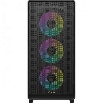 Корпус Ocypus Gamma C60 BK ARGB ATX/mATX/ITX 3xUSB Черный Gamma-C60-BKG400XX-GL в Metoo.kz - Metoo (2)