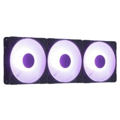 Кулер для корпуса ARCTIC P12 Pro Reverse ARGB 3 Pack (Black), ACFAN00333A, 12cm, 500-3000rpm, 4Pin..