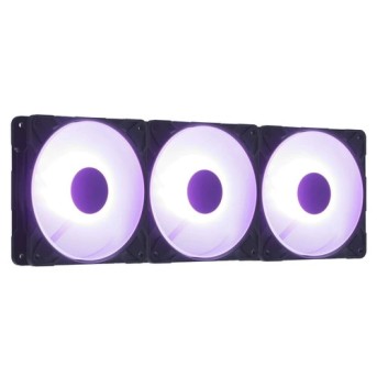 Кулер для корпуса ARCTIC P12 Pro Reverse ARGB 3 Pack (Black), ACFAN00333A, 12cm, 500-3000rpm, 4Pin в Metoo.kz - Metoo (1)