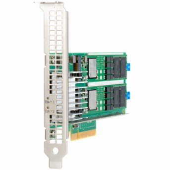 Карта расширения P12965-B21 HPE NS204i-p NVMe (RAID1 2x480GB) PCIe3 x8 OS Boot Device в Metoo.kz - Metoo (1)