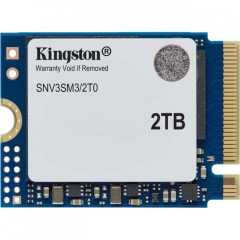Твердотельный накопитель SSD 2Tb M.2 2230 Kingston SNV3SM3/2T0, PCIe NVMe Gen 4x4, W5000/R6000..