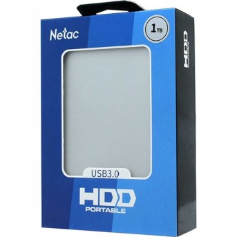 Внешний жесткий диск 1Tb, Netac K330, USB 3.0, Silver, Aluminium Case в Metoo.kz - Metoo (3)
