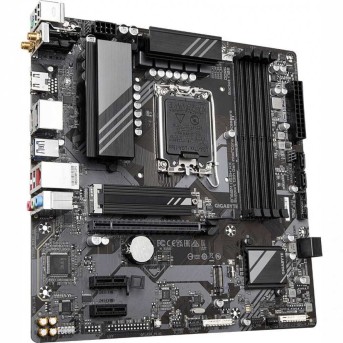 Материнская плата GIGABYTE B760M DS3H AX, LGA1700, B760, 4xDDR5, PCIe4.0, HDMI+2xDP, 2xM.2, mATX в Metoo.kz - Metoo (1)