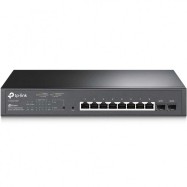 TP-Link TL-SG2210MP JetStream гигабитный Smart коммутатор на 8 портов PoE+ и 2 SFP‑слота