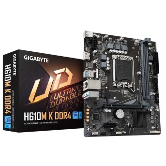 Материнская плата GIGABYTE H610M K DDR4, LGA1200, H610, PCI-Ex 4.0, HDMI, 1xM.2, 2xSATA, DDR4 в Metoo.kz - Metoo (5)