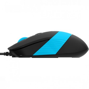 Мышь A4tech Fstyler FM10-BLUE, оптическая 1600DPI, 150 см, USB в Metoo.kz - Metoo (3)