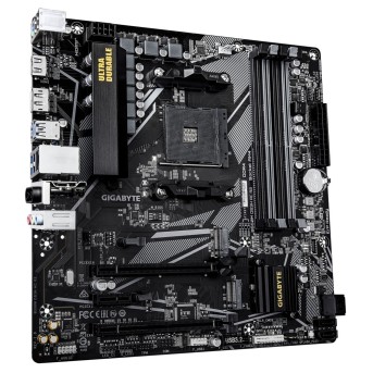 Материнская плата GIGABYTE B550M DS3H AC R2, AM4, 4xDDR4, PCIe4.0, DVI+HDMI, 2xM.2, mATX в Metoo.kz - Metoo (2)