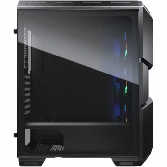 Компьютерный корпус Cougar MX440-G RGB CGR-56C2B-G-RGB, ATX/Micro ATX/Mini ITX, USB,2*3.0/1*2.0, Без Б/П, Чёрный в Metoo.kz - Metoo (5)