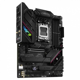 Сист. плата ASUS ROG STRIX B650E-F GAMING WIFI, B650E, 1700, 4xDIMM DDR5, 2xPCI-Ex16, 3xM.2,4xSATA, HDMI, DP,Wi-Fi 6,BOX в Metoo.kz - Metoo (1)
