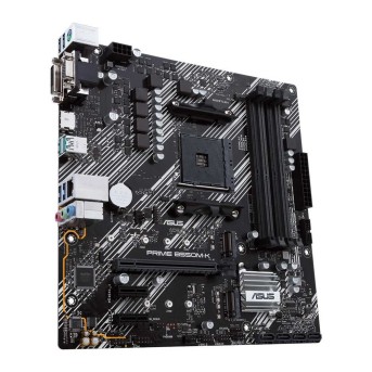 Сист. плата Asus PRIME B550M-K, B550, AM4, 4xDIMM DDR4, 1xPCI-E x16, 2xPCI-E x1, 2xM.2, 4xSATA, DVI, D Sub, HDMI, mATX в Metoo.kz - Metoo (1)