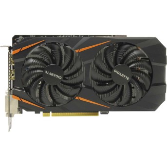 Видеокарта Gigabyte GeForce GTX1060 WINDFORCE OC 3Gb 192bit DVIx2 HDMIx1 DPx1 GV-N1060WF2OC-3GD в Metoo.kz - Metoo (1)
