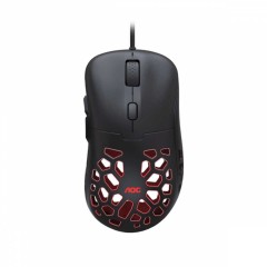 Мышь игровая AOC GM510B 6 кн. 16000 dpi, USB2.0 кабель 1.8 м Черный GM510B