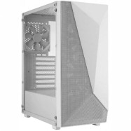 Компьютерный корпус FSP CMT195W, Без БП, 1xUSB3.0/2xUSB2.0, 4xFAN120mm, Acrylic, White, ATX