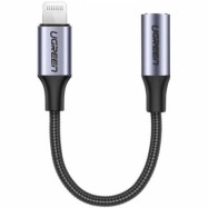 Переходник Ugreen US211, аудио Lightning To 3.5mm, Female Adapter, 30756
