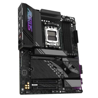 Материнская плата GIGABYTE X870E AORUS ELITE WIFI7, AM5 X870, 4xDDR5, HDMI+2xUSB4,, 4xM.2, ATX в Metoo.kz - Metoo (2)
