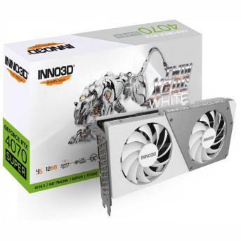 Видеокарта Inno3D GeForce RTX4070 SUPER Twin X2 OC, 12G GDDR6X HDMI 3xDP N407S2-126XX-186162N в Metoo.kz - Metoo (2)