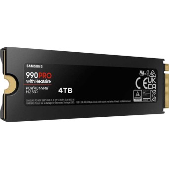 Твердотельный накопитель 4000Gb SSD Samsung 990 PRO M.2 PCIe 4.0HS R7450Mb/s W6900MB/s MZ-V9P4T0CW в Metoo.kz - Metoo (4)