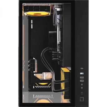Компьютерный корпус Formula V Crystal Z9 Floe Black без Б/П в Metoo.kz - Metoo (3)