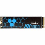 Твердотельный накопитель SSD 1Tb, M.2 2280, Netac NV3000, NVMe, PCIe 3x4, 3100R/2100W, heat sink