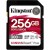 Карта памяти SD, Kingston Canvas React Plus, 256GB, SDR2/<wbr>256GB, UHS-II, R300/<wbr>W260 - Metoo (1)