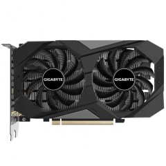 Видеокарта 6Gb PCI-E GDDR6 GIGABYTE GV-N3050WF2OCV2-6GD, 2xDP+2xHDMI, PCIe4.0, GeForce RTX 3050