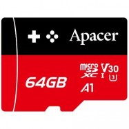 Карта памяти Apacer AP64GMCSX10U7-RAGC 64GB