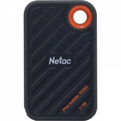Внешний SSD диск 1Tb, Netac ZX20 NT01ZX20-001T-32BL, USB 3.2 Type-C