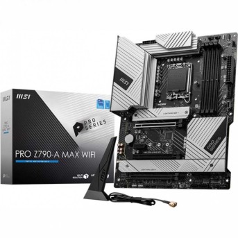 Материнская плата MSI PRO Z790-A MAX WIFI LGA1700 4xDDR5 6xSATA3 RAID 4M.2 HDMI DP ATX в Metoo.kz - Metoo (4)