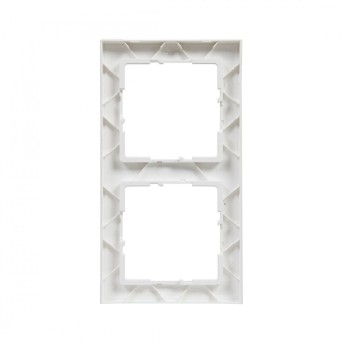 Legrand 721502 SUNO Рамка 2П БЕЛ в Metoo.kz - Metoo (1)