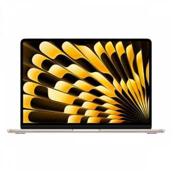 13-inch MacBook Air: Apple M5 chip with 10-core CPU and 8-core GPU, 16GB, 512GB SSD - Starlight,Model A3449 в Metoo.kz - Metoo (1)