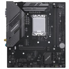 Материнская плата MaxSun Challenger B760M D5 WIFI, LGA1700, 2xDDR5, 3xSATA, 2xM.2, HDMI+VGA, mATX..