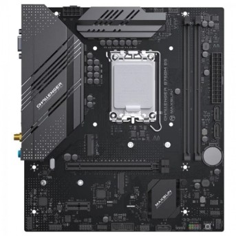 Материнская плата MaxSun Challenger B760M D5 WIFI, LGA1700, 2xDDR5, 3xSATA, 2xM.2, HDMI+VGA, mATX в Metoo.kz - Metoo (1)