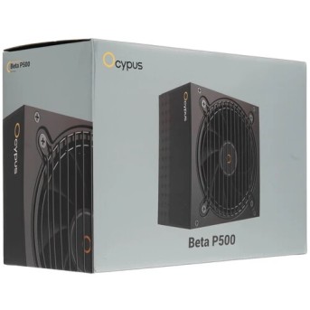 Блок питания Ocypus Beta P500 Черный 500W Non modular, Beta-P500-N1HDBK024X-EU в Metoo.kz - Metoo (5)