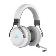 Corsair Gaming™ Virtuoso RGB Wireless High-Fidelity Gaming Headset, White (EU Version), EAN:0843591019255