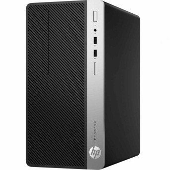 Системный блок HP 400G4MT / BROHE Microtower / i5-7500 / 4GB / 1TB HDD / DOS / DVD-WR / 1yw / kbd / USBmouse в Metoo.kz - Metoo (1)