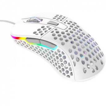 Мышь XTRFY M4 RGB, Pixart 3389 sensor, 16000 dpi, USB, right-handed, Ultra-Light, White в Metoo.kz - Metoo (3)