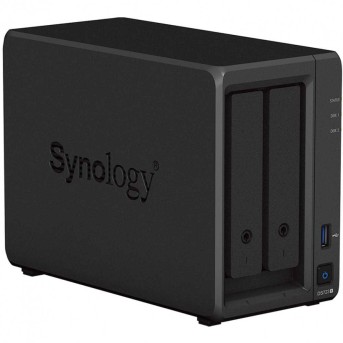Сетевое оборудование Synology DS723+ Сетевой NAS-сервер, 2 отсека для HDD в Metoo.kz - Metoo (1)