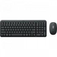 Клавиатура+мышь Logitech MK250 Wireless, 99 keys, EN/RU, 2xAAA, 1000DPI, 1xAA, BT 5.1, Черный..