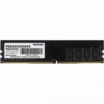 Модуль памяти Patriot Signature, PSD48G32002, DDR4, DIMM, 8Gb, 3200MHz, CL22 в Metoo.kz - Metoo (1)
