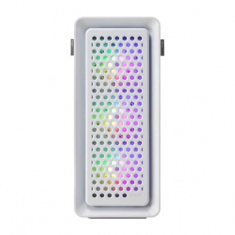 Компьютерный корпус FSP CUT593P(W), Без БП, 2xUSB3.0/Type-C, 4xFAN140 ARGB, Glass, White, E-ATX в Metoo.kz - Metoo (2)