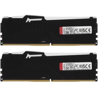 ОЗУ Kingston FURY Beast EXPO RGB 16Гб (8x2) DIMM DDR5, 5600MT/s, CL40 1.25В, KF556C36BBEAK2-16 в Metoo.kz - Metoo (2)