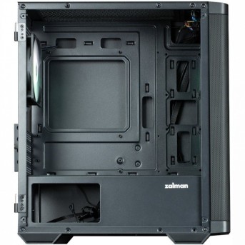 Компьютерный корпус Zalman M4 Black без Б/П в Metoo.kz - Metoo (6)