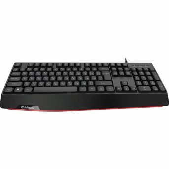 Клавиатура USB Defender Atom HB-546 черный в Metoo.kz - Metoo (1)