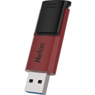 Флэш-накопитель Netac U182 Red USB3.0 Flash Drive 128GB, up to 130MB/s, retractable