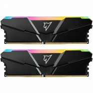 Модуль памяти Netac Shadow RGB, NTSRD4P32DP-16E, DDR4 DIMM, 8Gbx2, 3200Mhz, C16, Grey